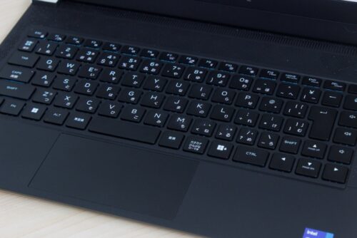 Alienware X14のキーボードの画像