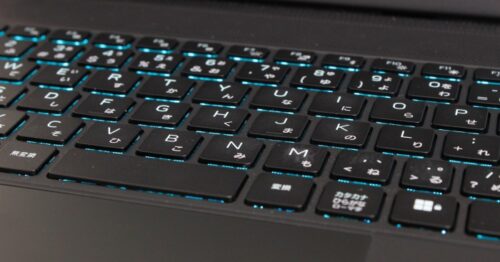 Alienware x14 キーボードにはRGBバックライト